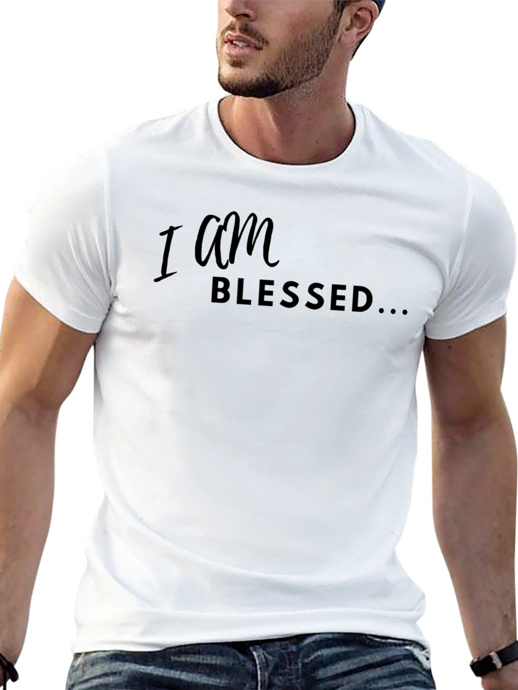 I Am Blessed T-Shirt - Stylish Religious Apparel
