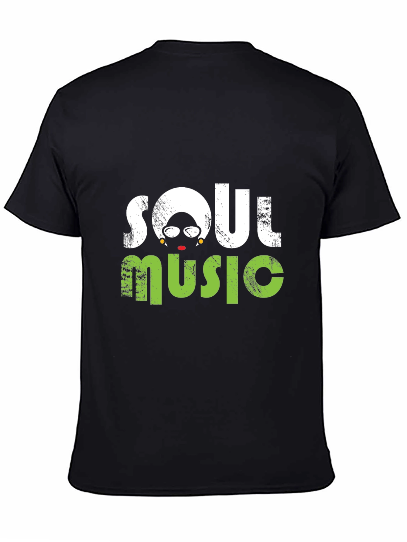 Soul Music Graphic Black T-Shirt