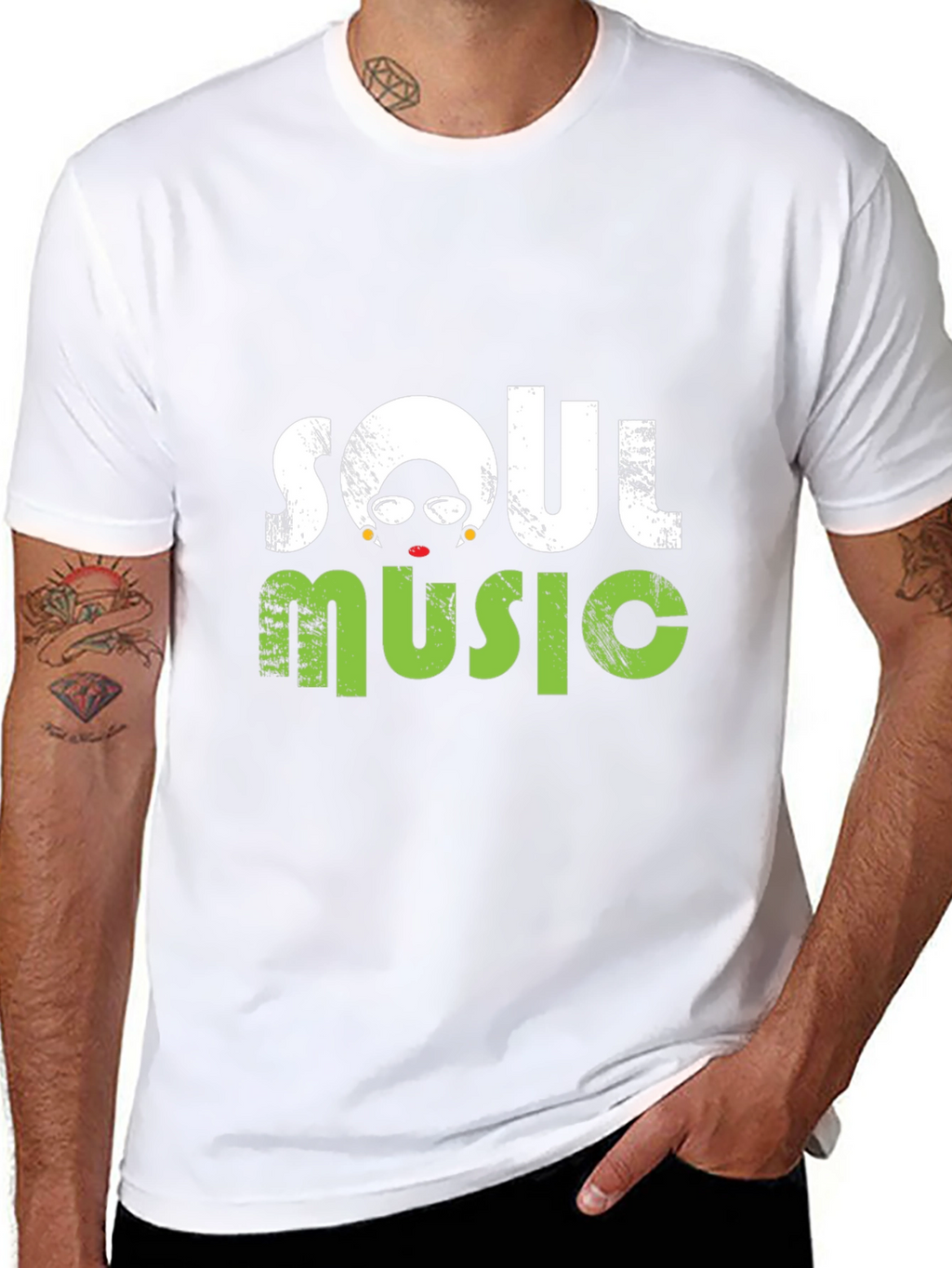 Soul Music Graphic Black T-Shirt