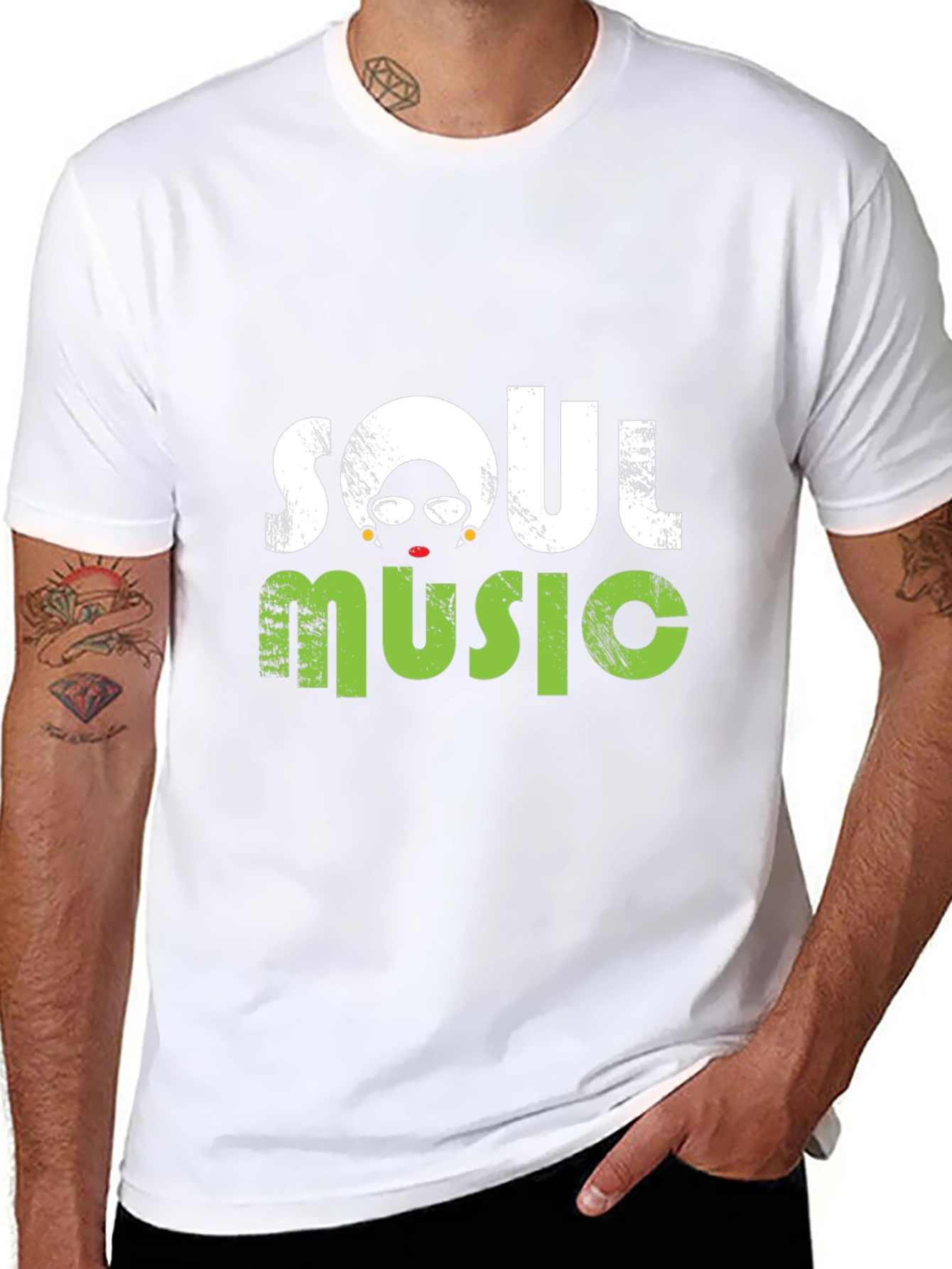 Soul Music Graphic Black T-Shirt