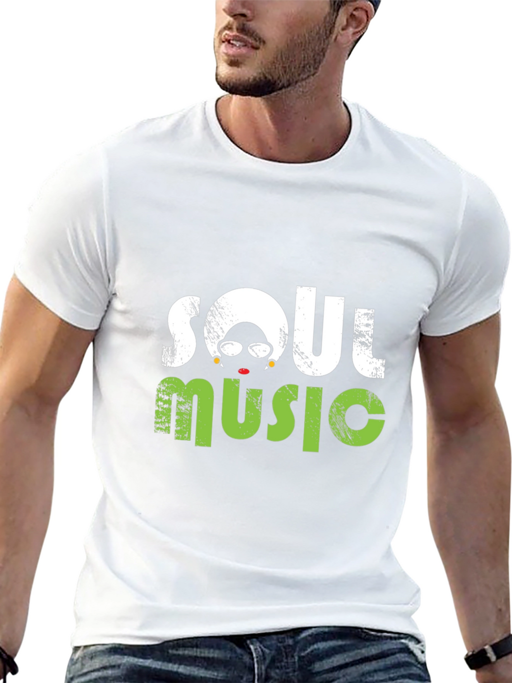 Soul Music Graphic Black T-Shirt