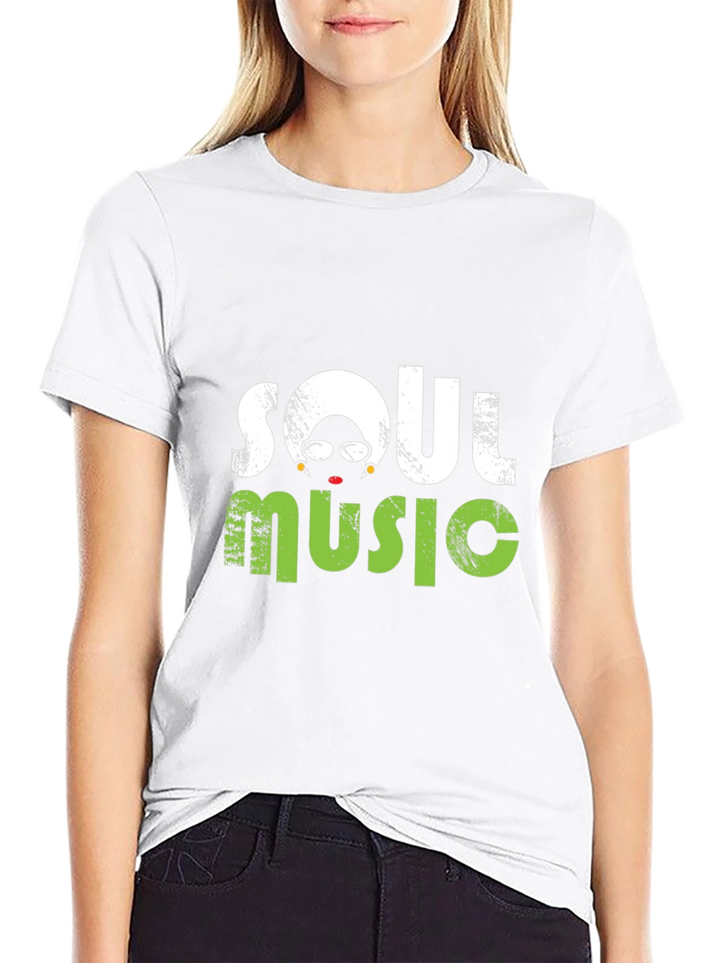 Soul Music Graphic Black T-Shirt