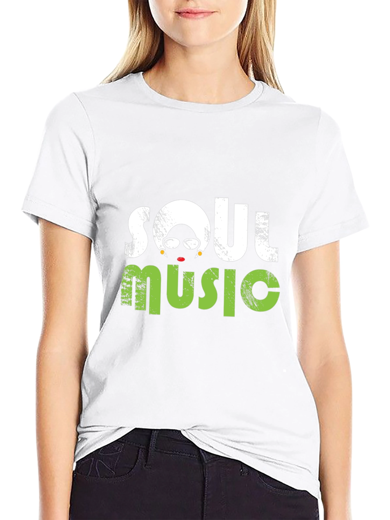 Soul Music Graphic Black T-Shirt