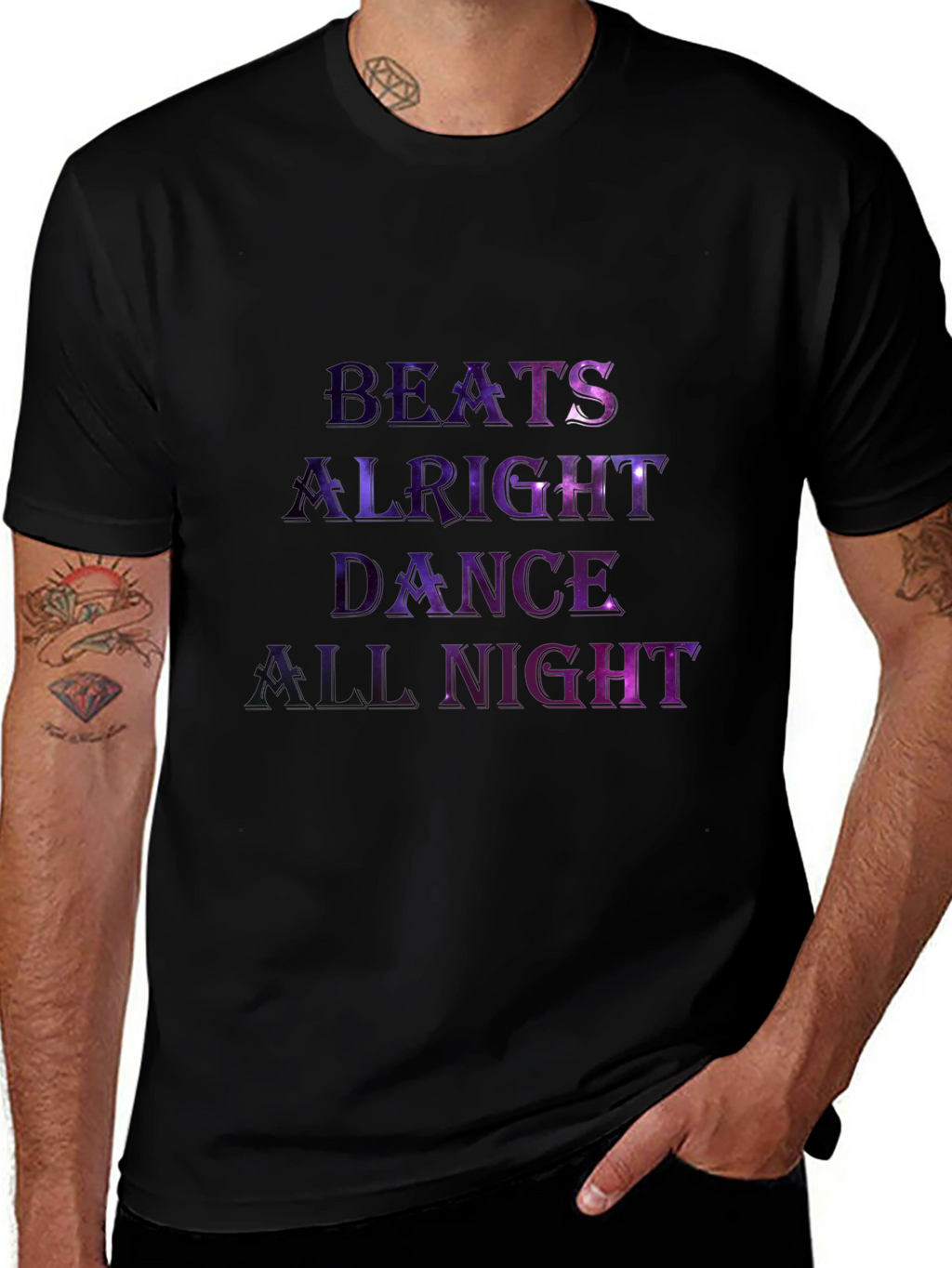 Beats Alright Dance All Night Graphic Tee