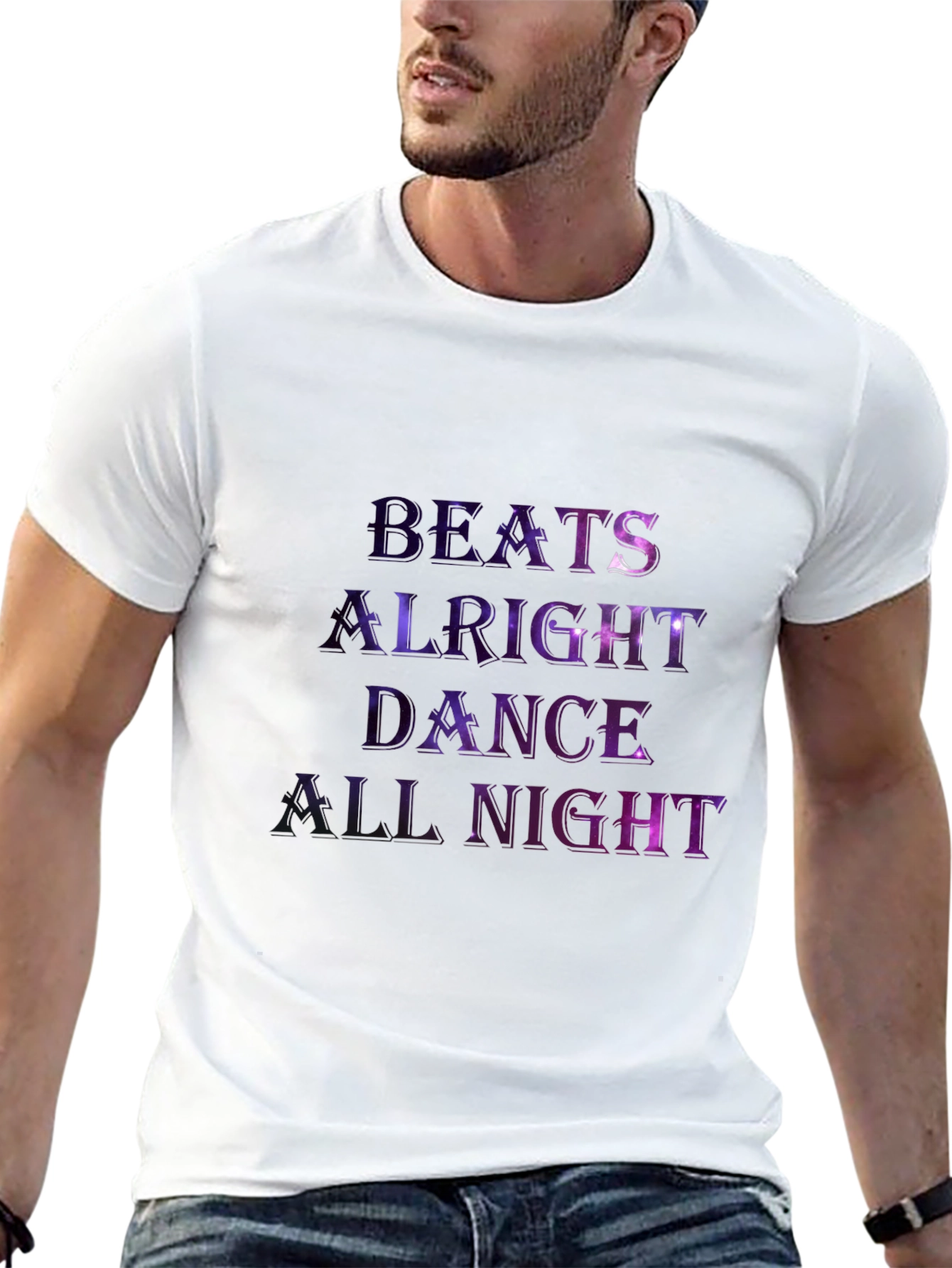 Beats Alright Dance All Night Graphic Tee