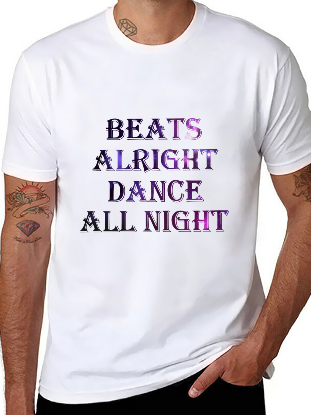 Beats Alright Dance All Night Graphic Tee