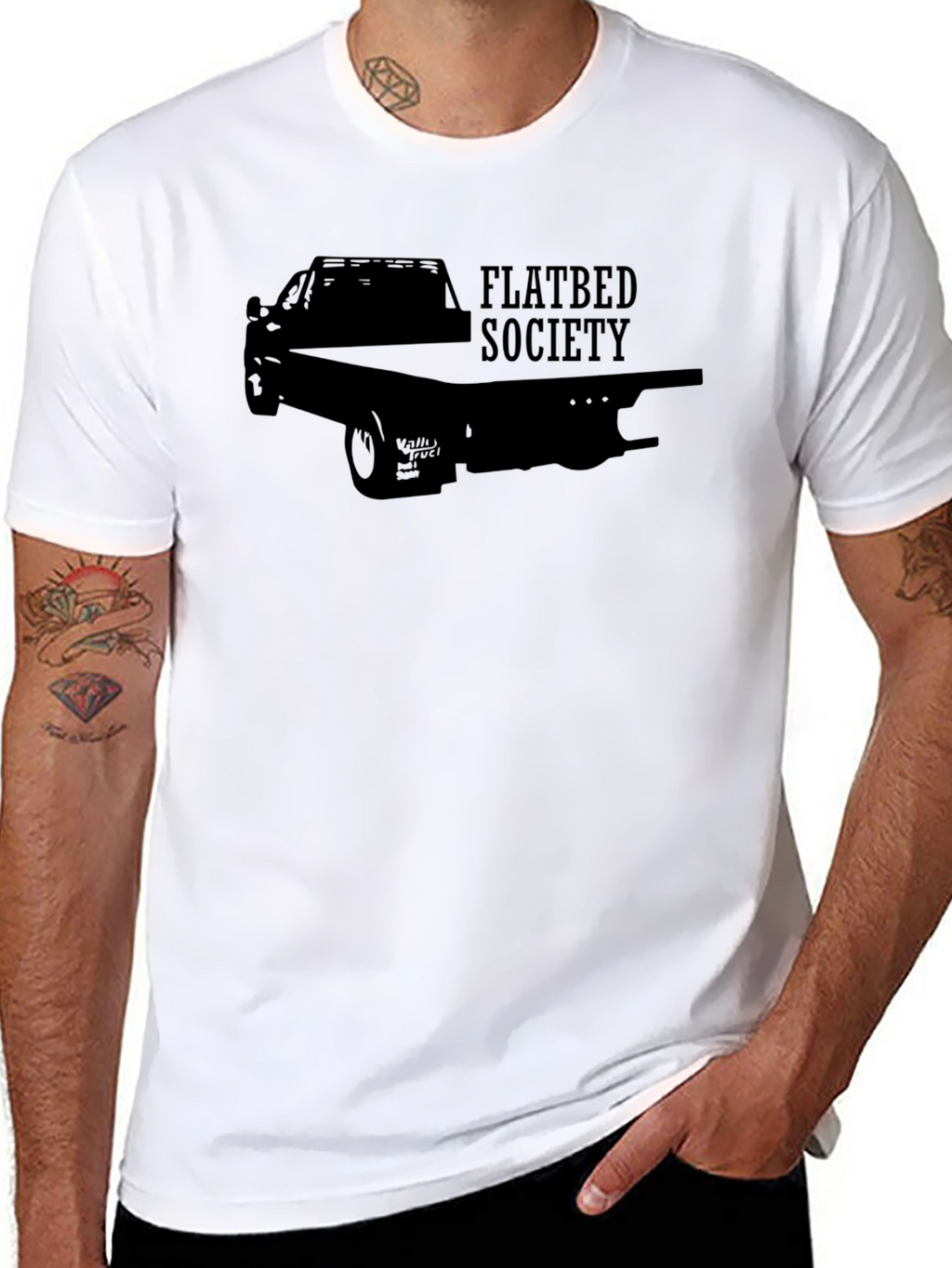 Flatbed Society Graphic Tee - Black