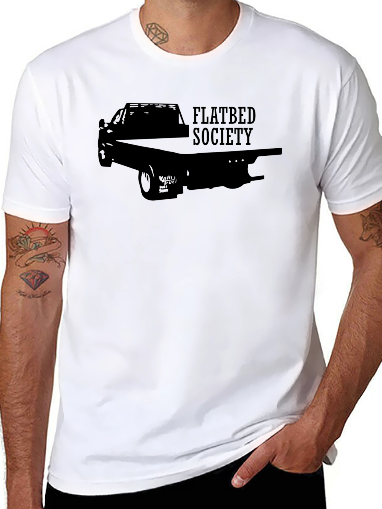 Flatbed Society Graphic Tee - Black