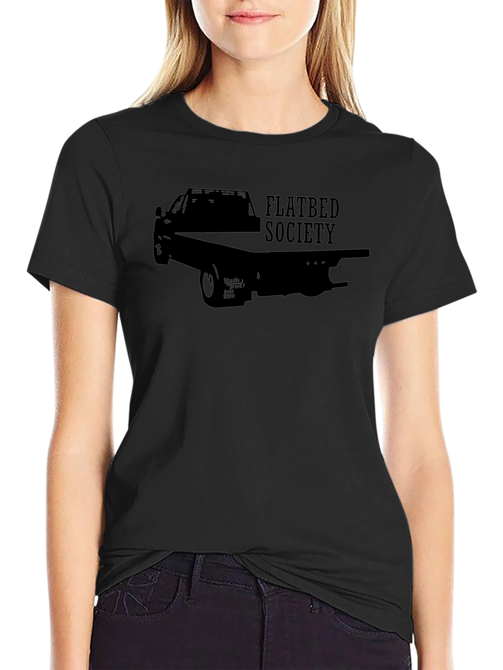Flatbed Society Graphic Tee - Black