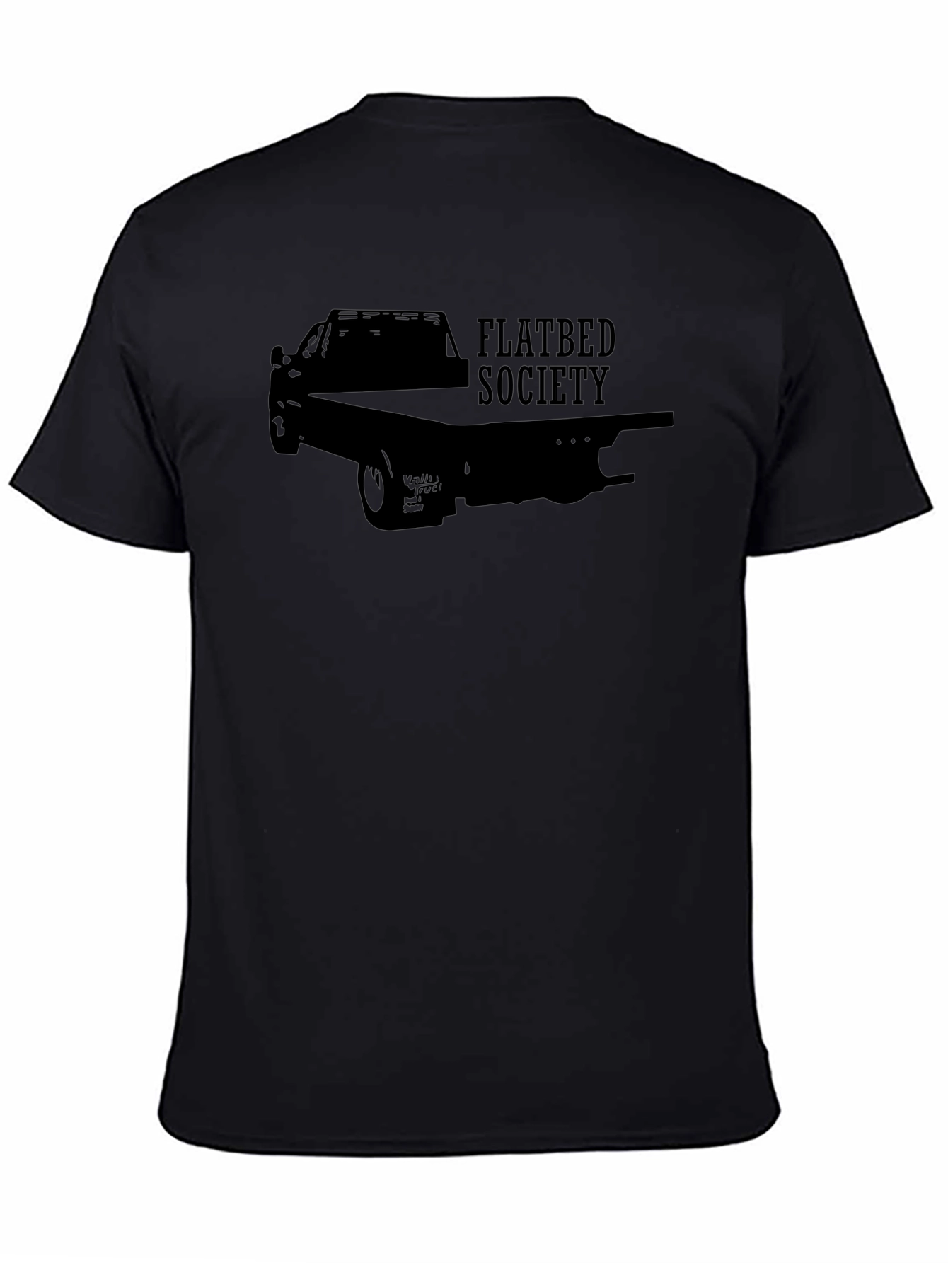Flatbed Society Graphic Tee - Black