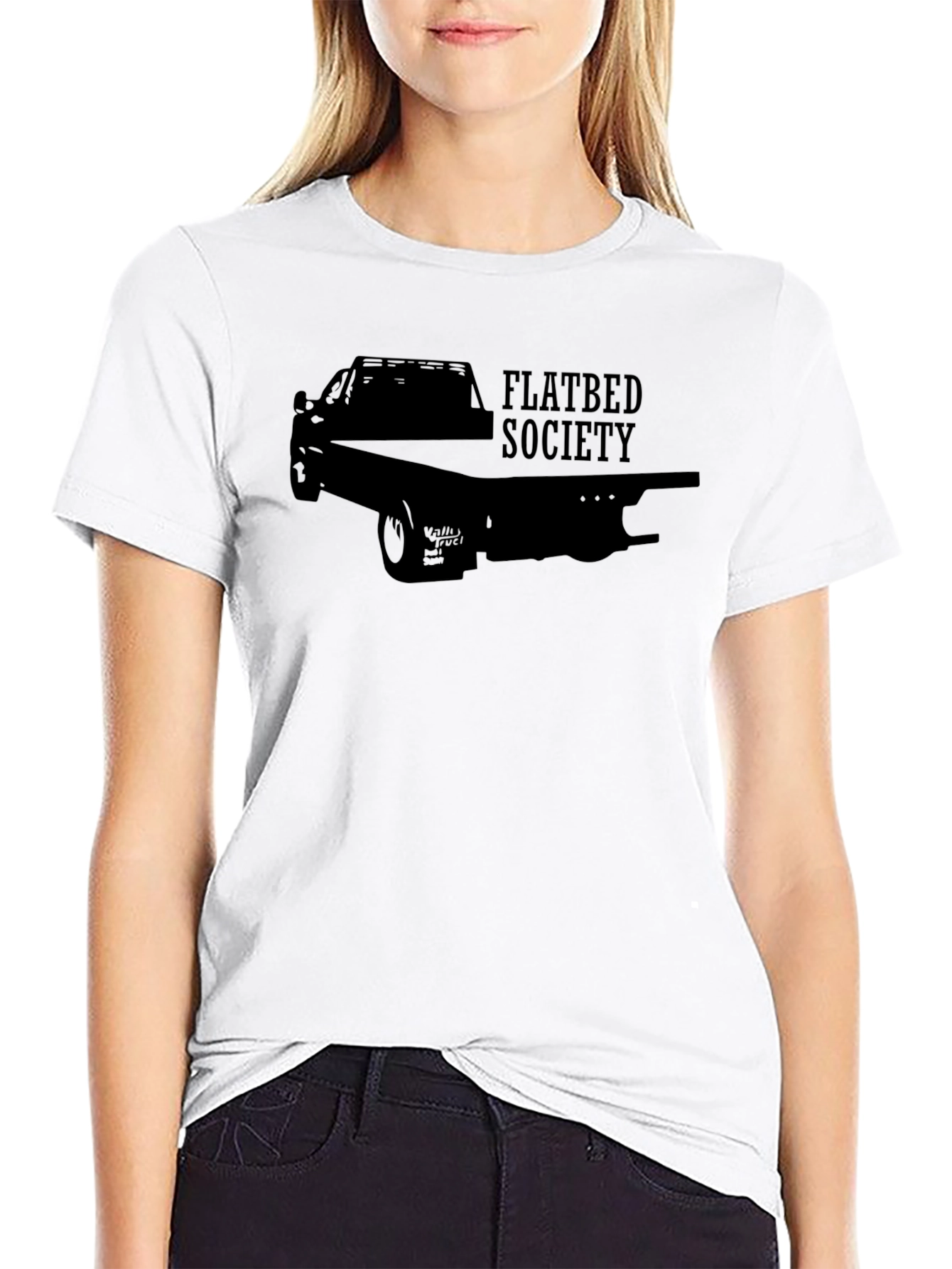 Flatbed Society Graphic Tee - Black