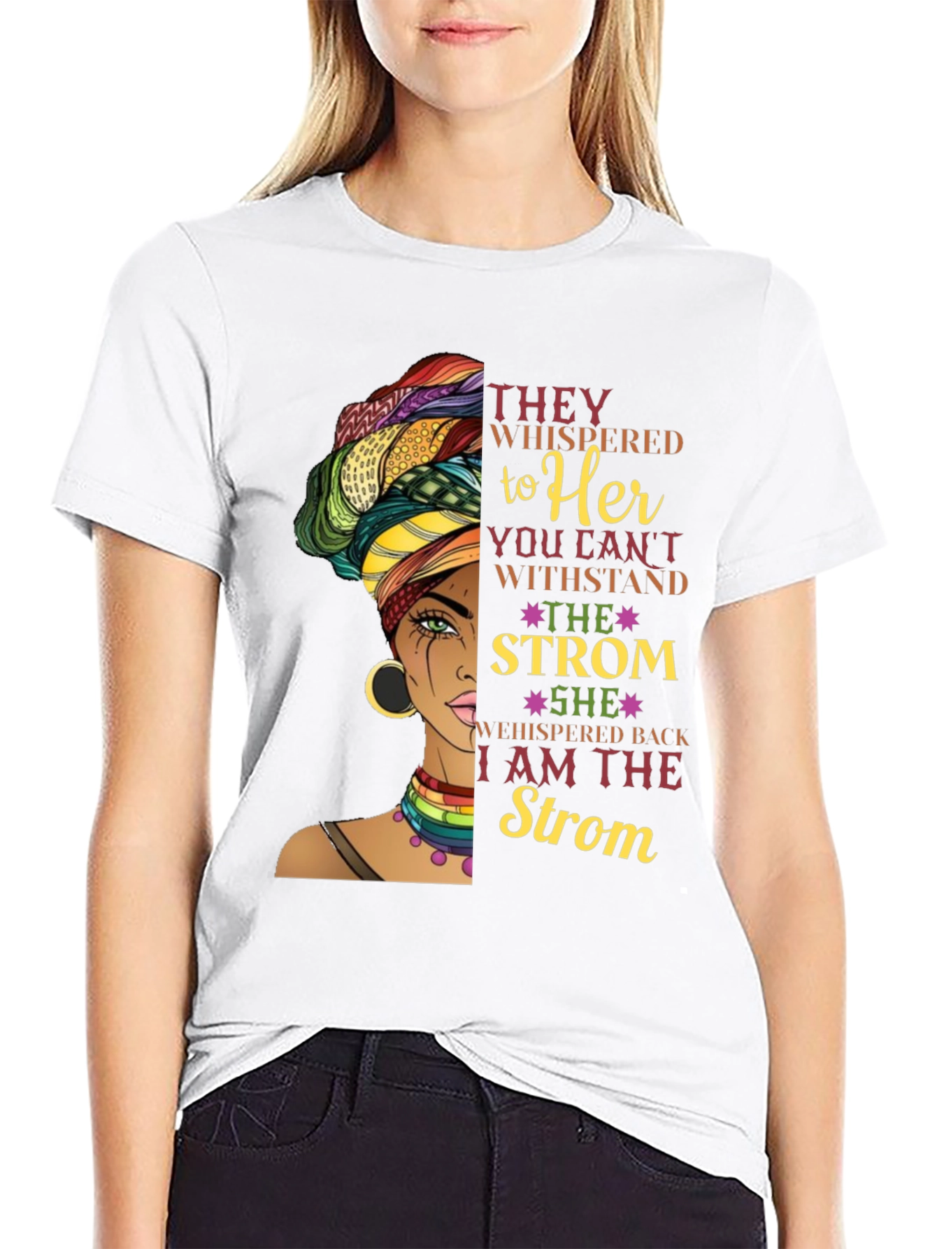 Empowered Woman T-Shirt: I am the Storm