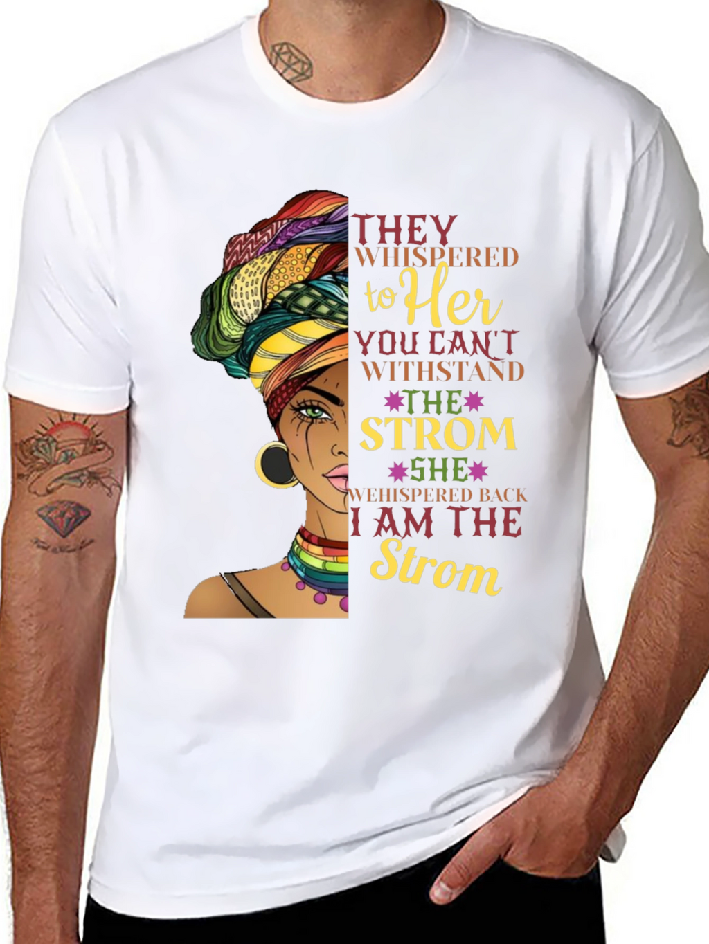 Empowered Woman T-Shirt: I am the Storm