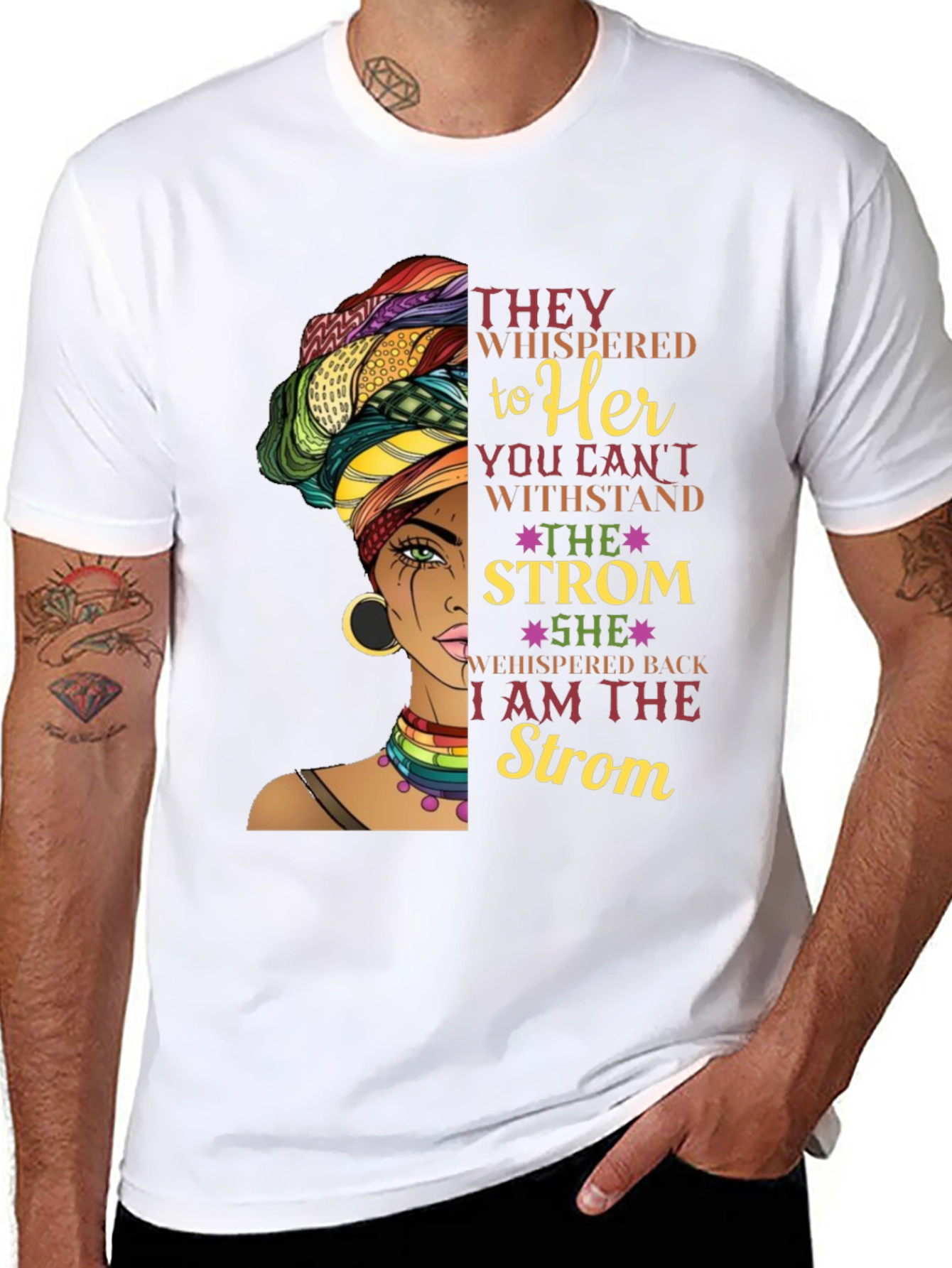 Empowered Woman T-Shirt: I am the Storm