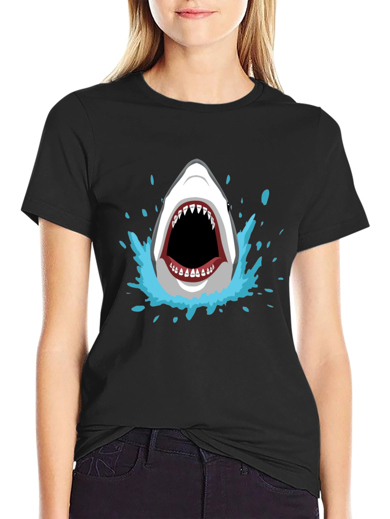 Shark Attack Tee - Jaw-Dropping Graphic T-Shirt