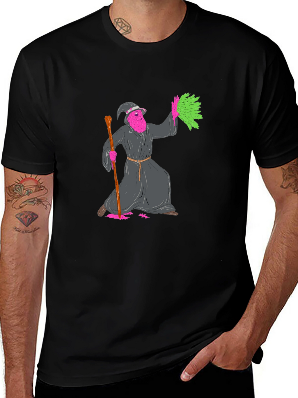 Wizard Graphic T-Shirt