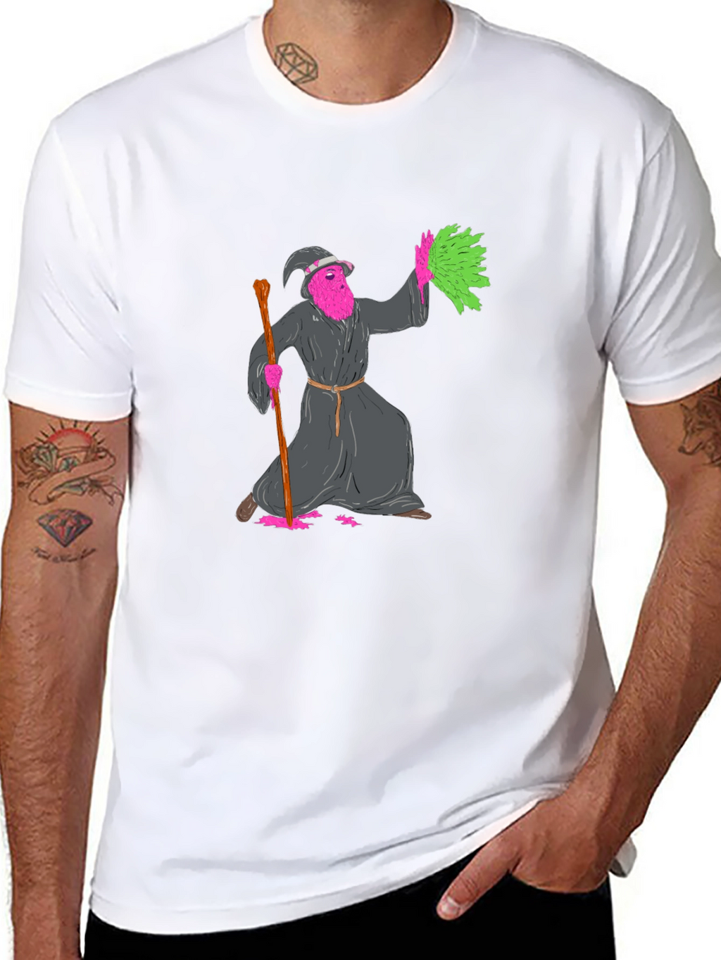 Wizard Graphic T-Shirt