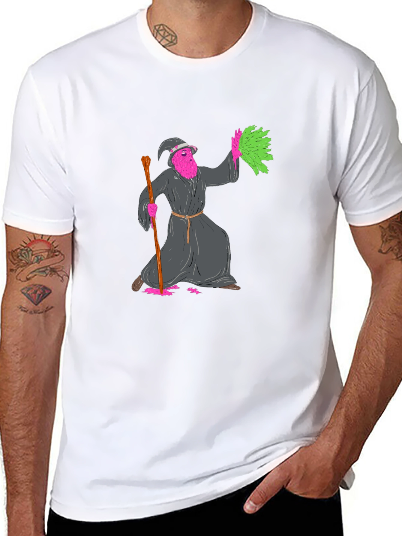 Wizard Graphic T-Shirt