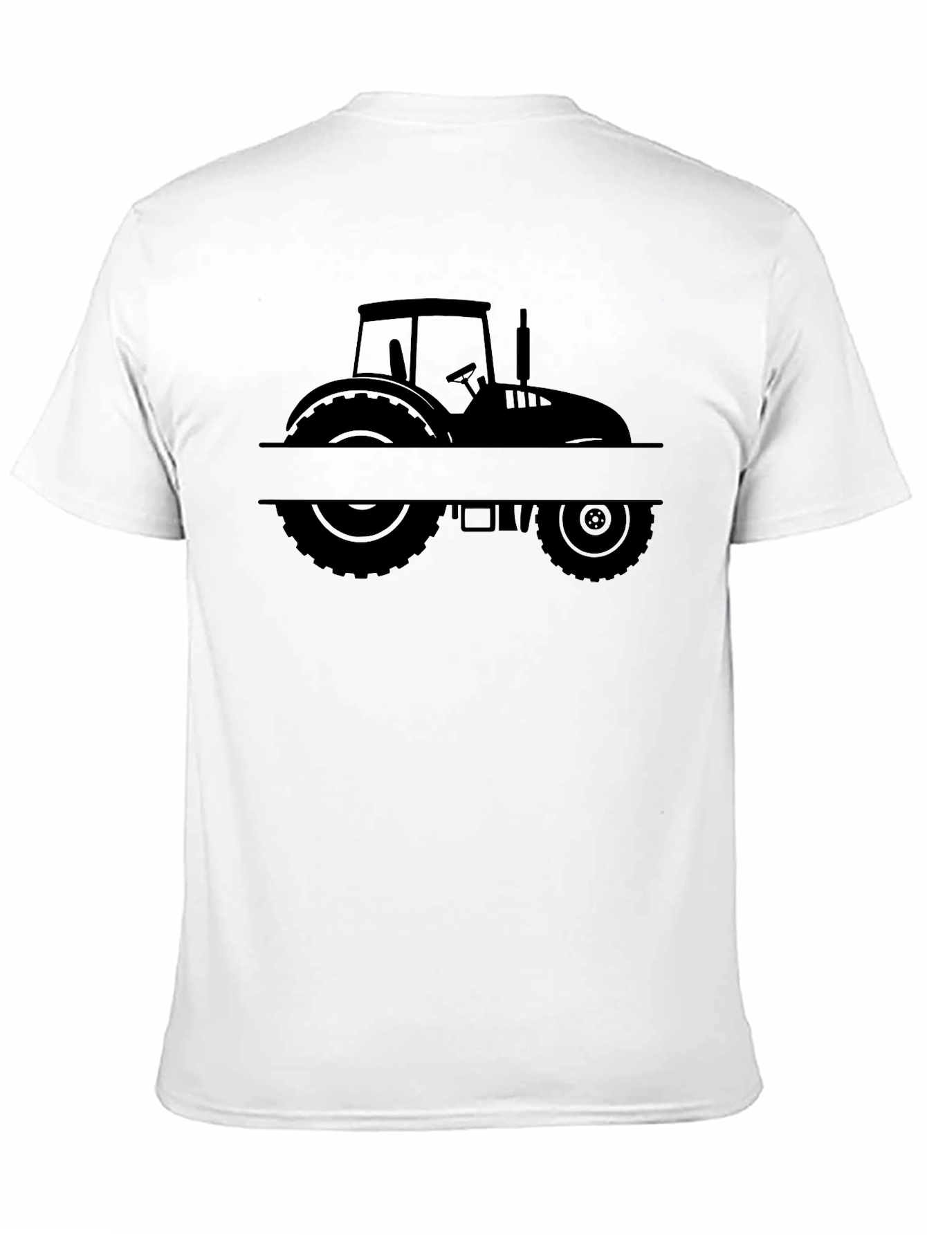 Tractor Silhouette Graphic Tee - Farm Life
