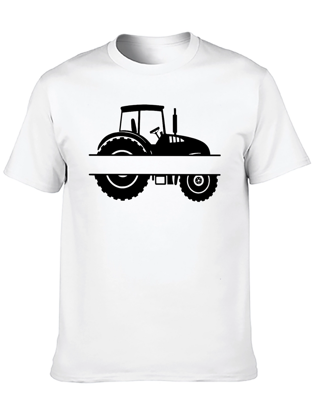 Tractor Silhouette Graphic Tee - Farm Life