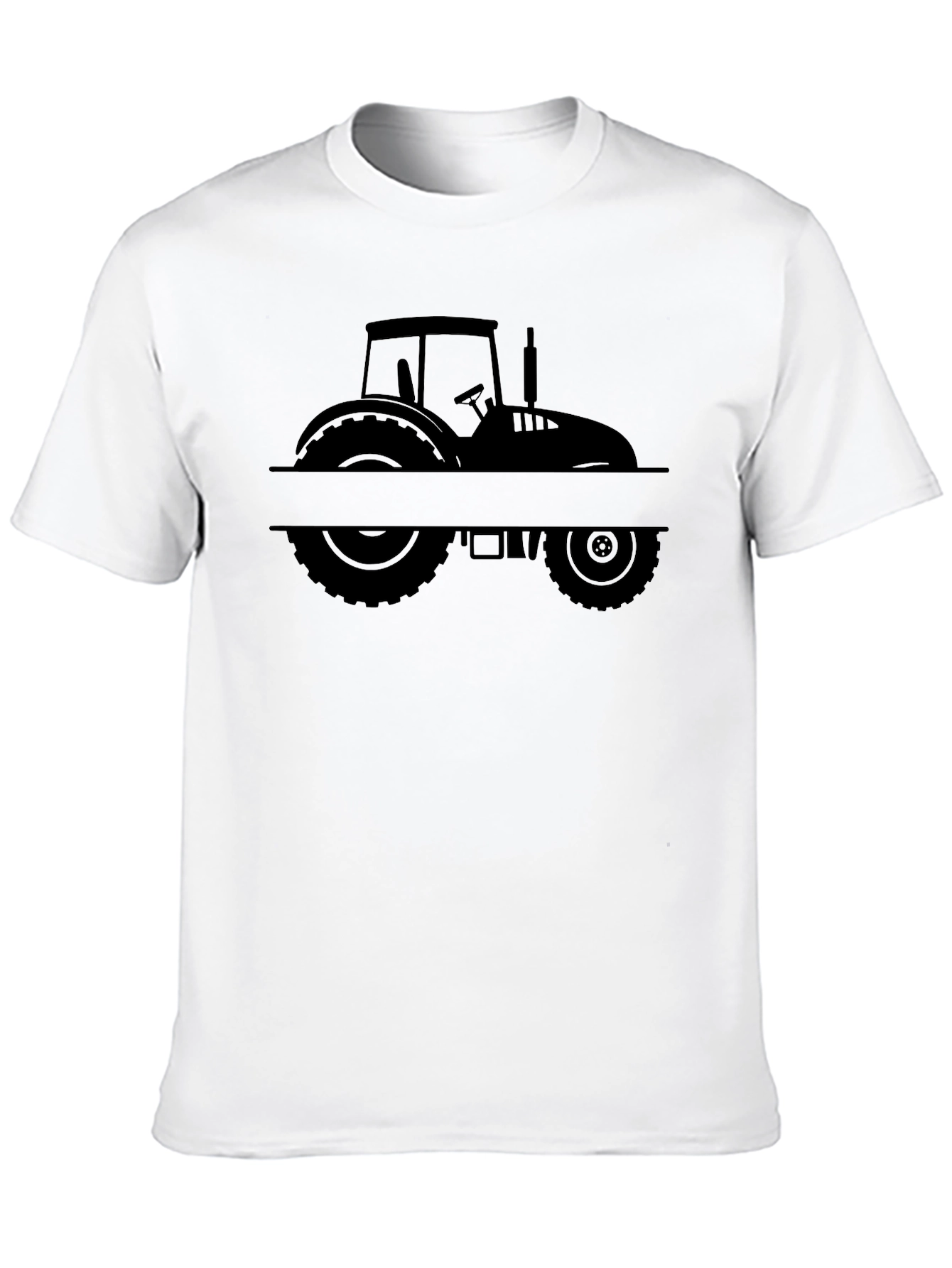 Tractor Silhouette Graphic Tee - Farm Life