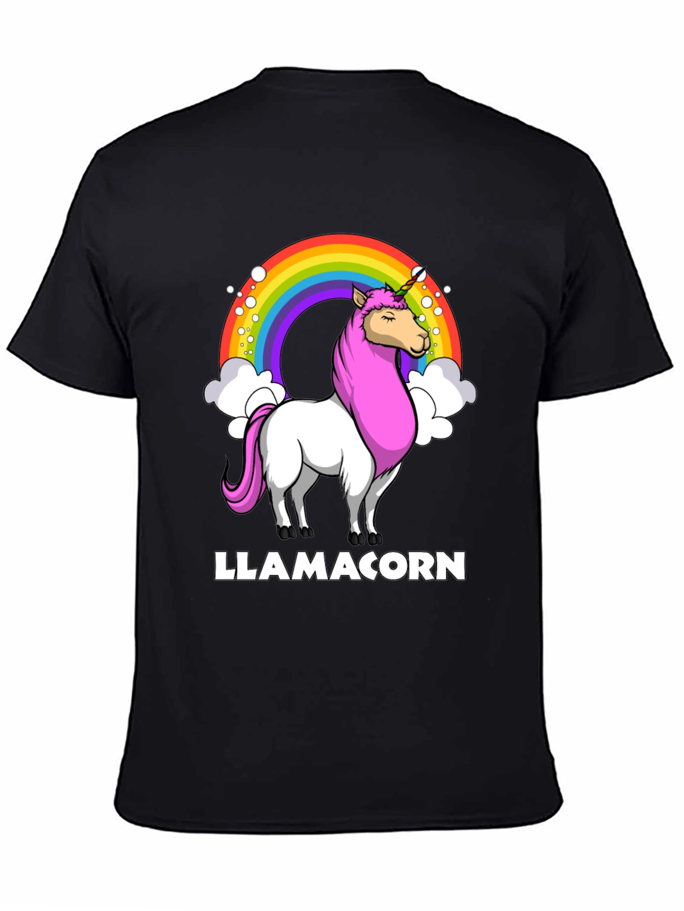 Llamacorn T-Shirt - Rainbow Unicorn Llama Tee
