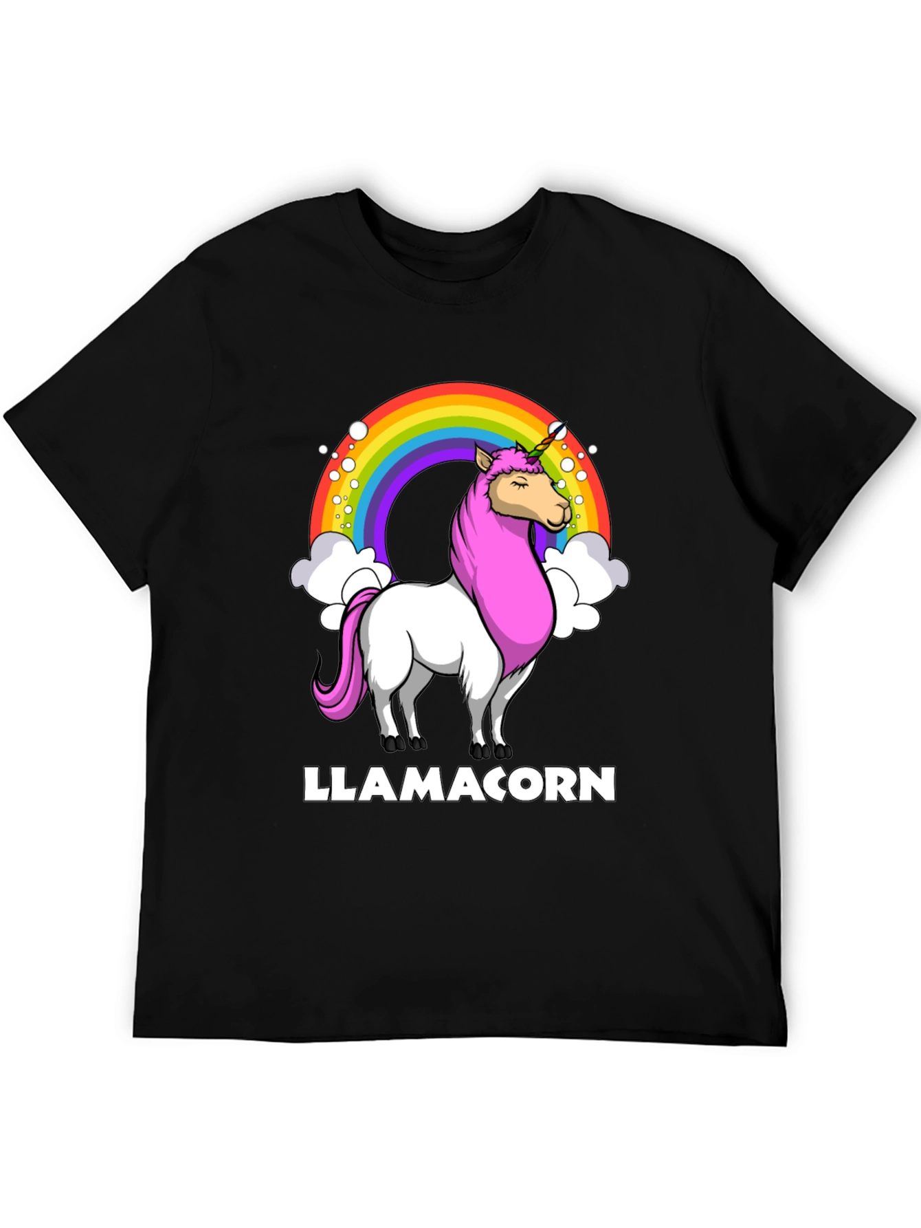 Llamacorn T-Shirt - Rainbow Unicorn Llama Tee