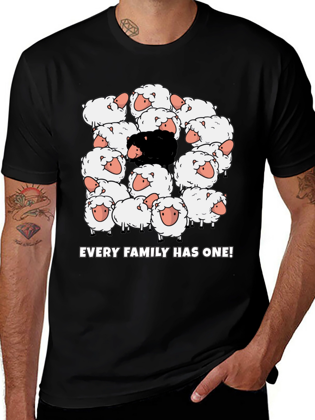 Black Sheep Humor T-Shirt