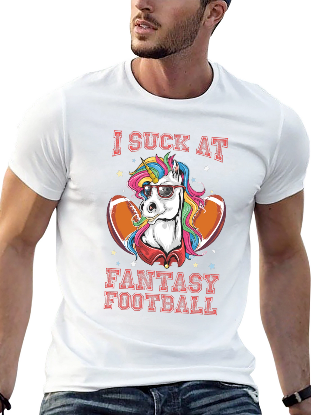 Fantasy Football Unicorn T-Shirt