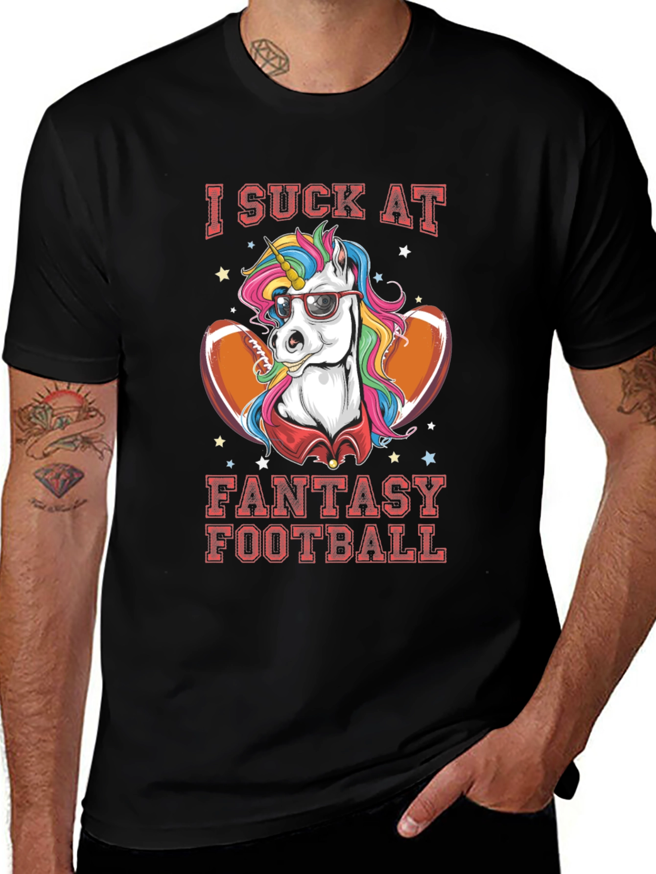 Fantasy Football Unicorn T-Shirt