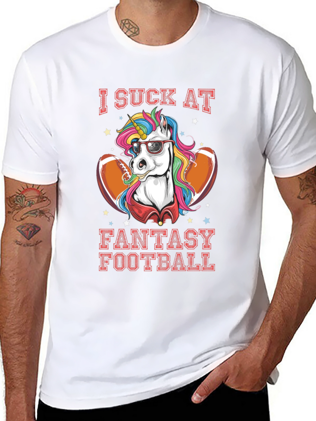 Fantasy Football Unicorn T-Shirt