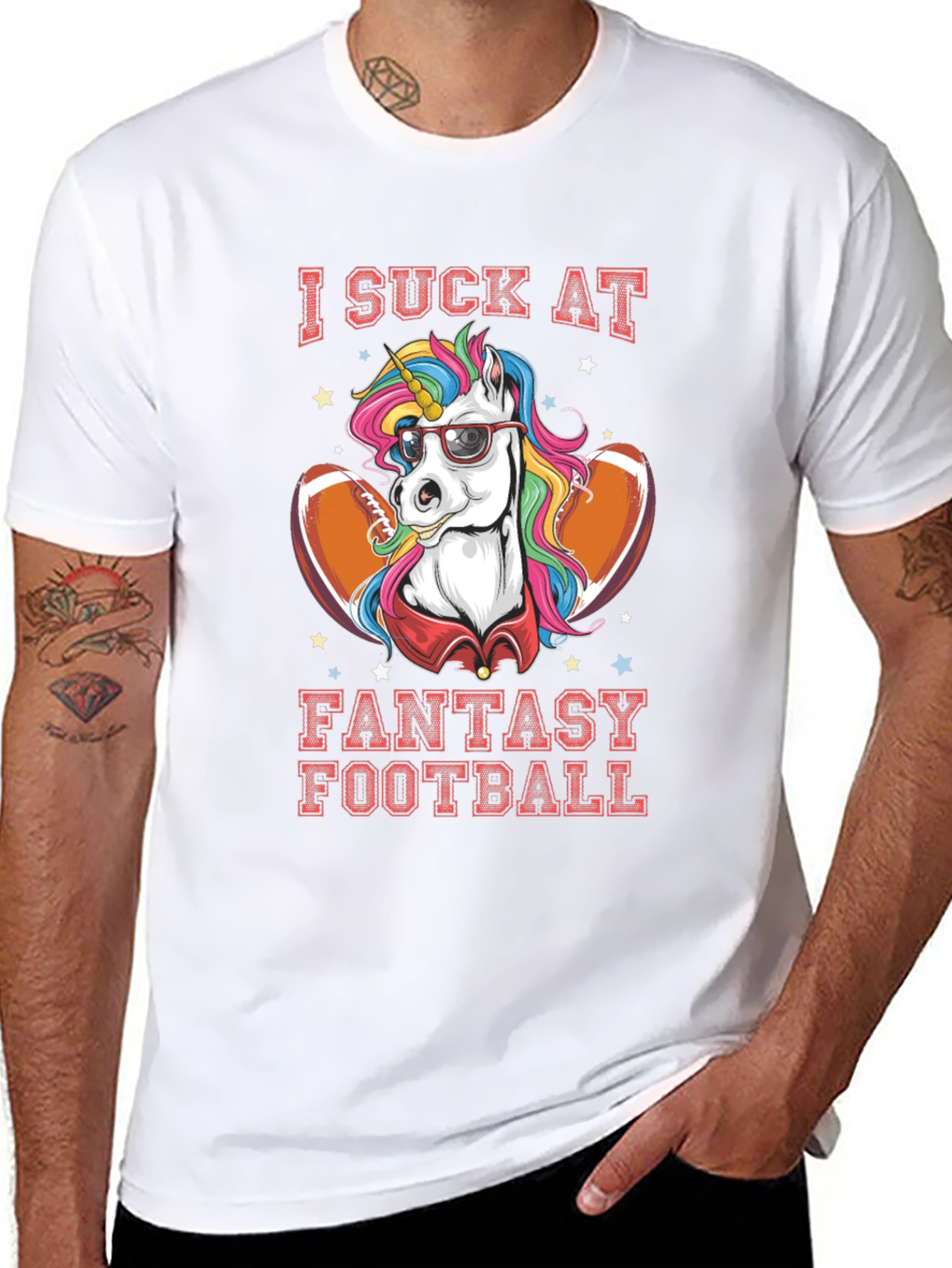 Fantasy Football Unicorn T-Shirt