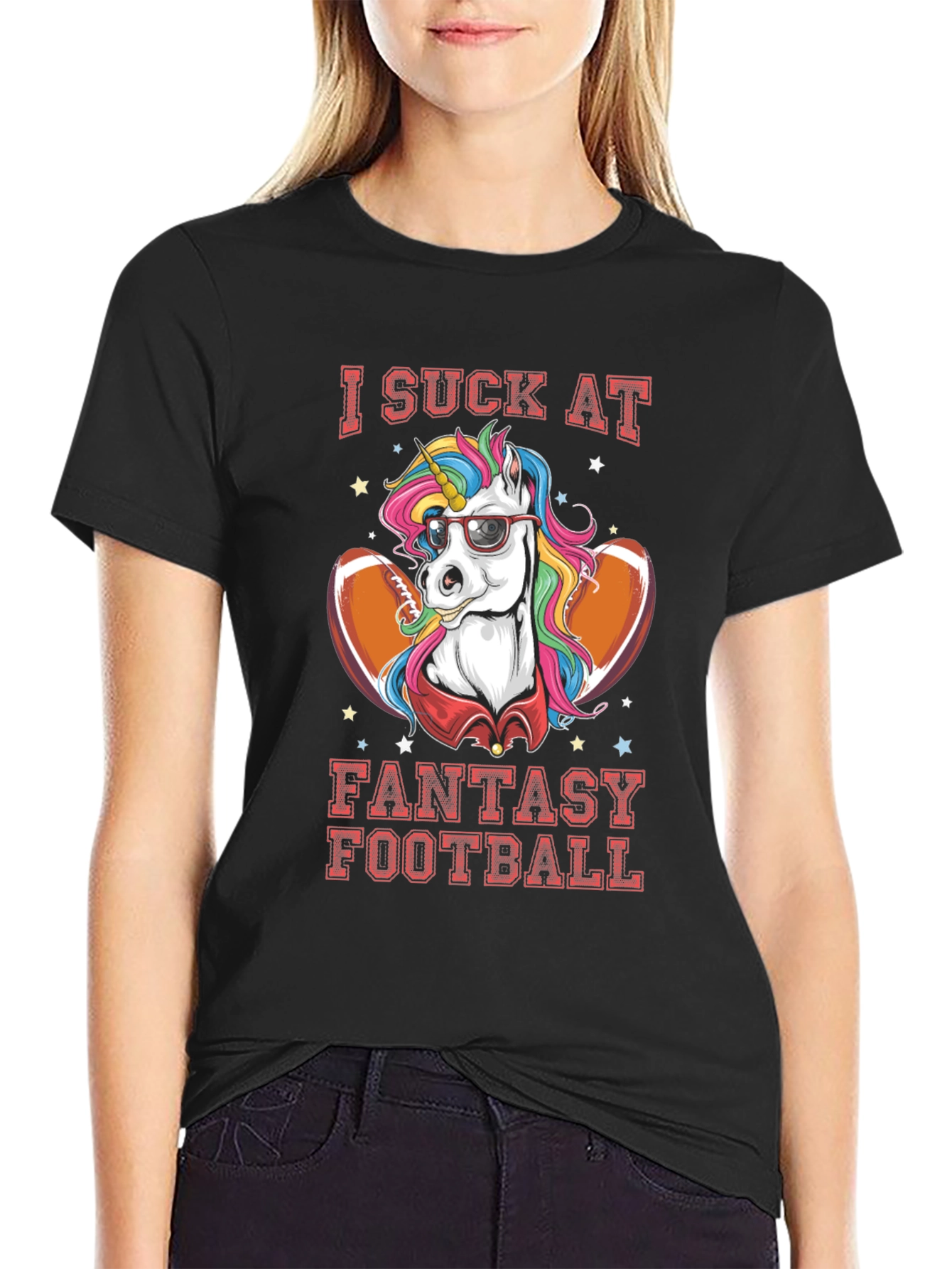Fantasy Football Unicorn T-Shirt