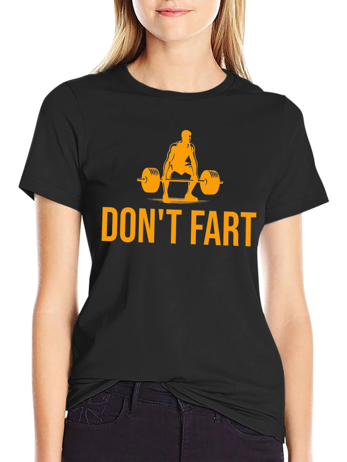 Dont Fart Weightlifting Humor T-Shirt