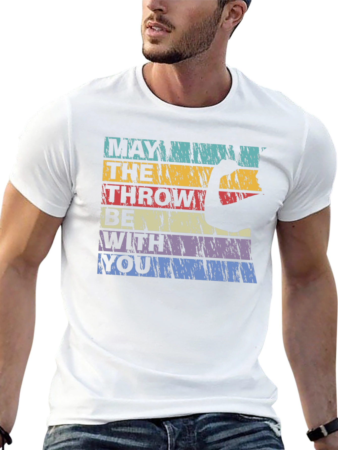 May The Throw Be With You Black T-Shirt