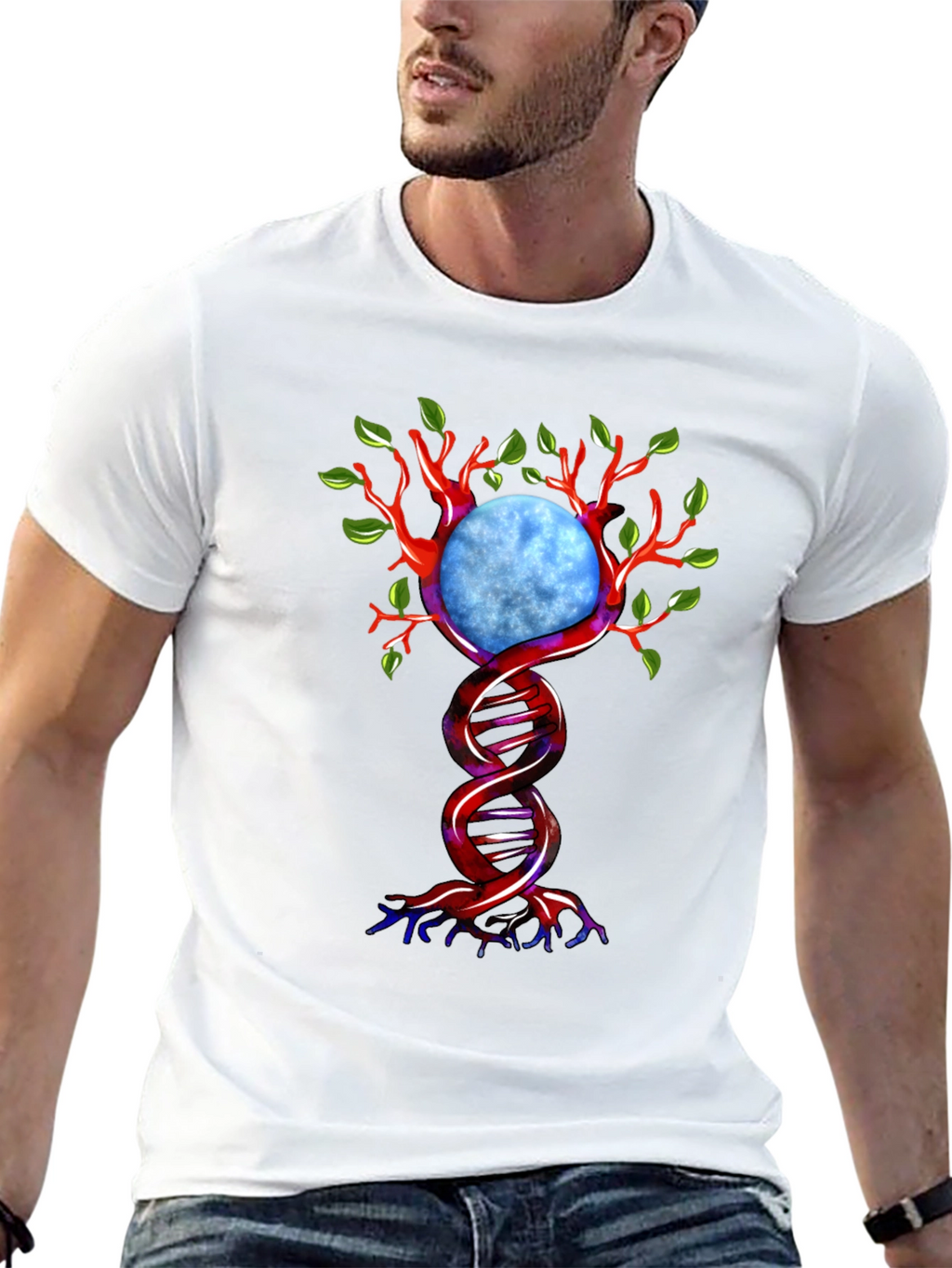 DNA Tree of Life Graphic Tee - Unisex