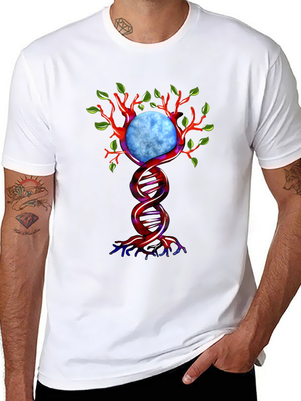 DNA Tree of Life Graphic Tee - Unisex