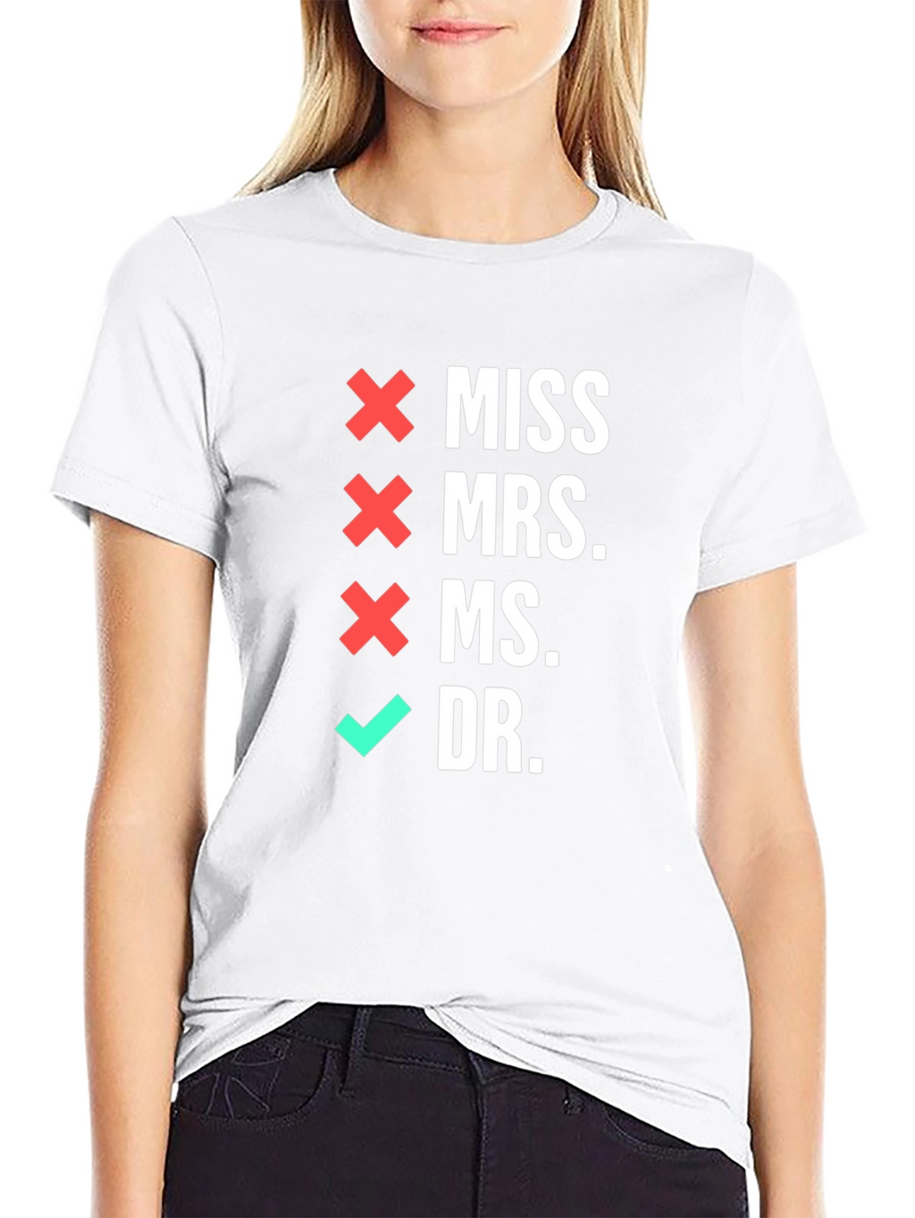 Doctor Title T-Shirt - Novelty Graduate Gift