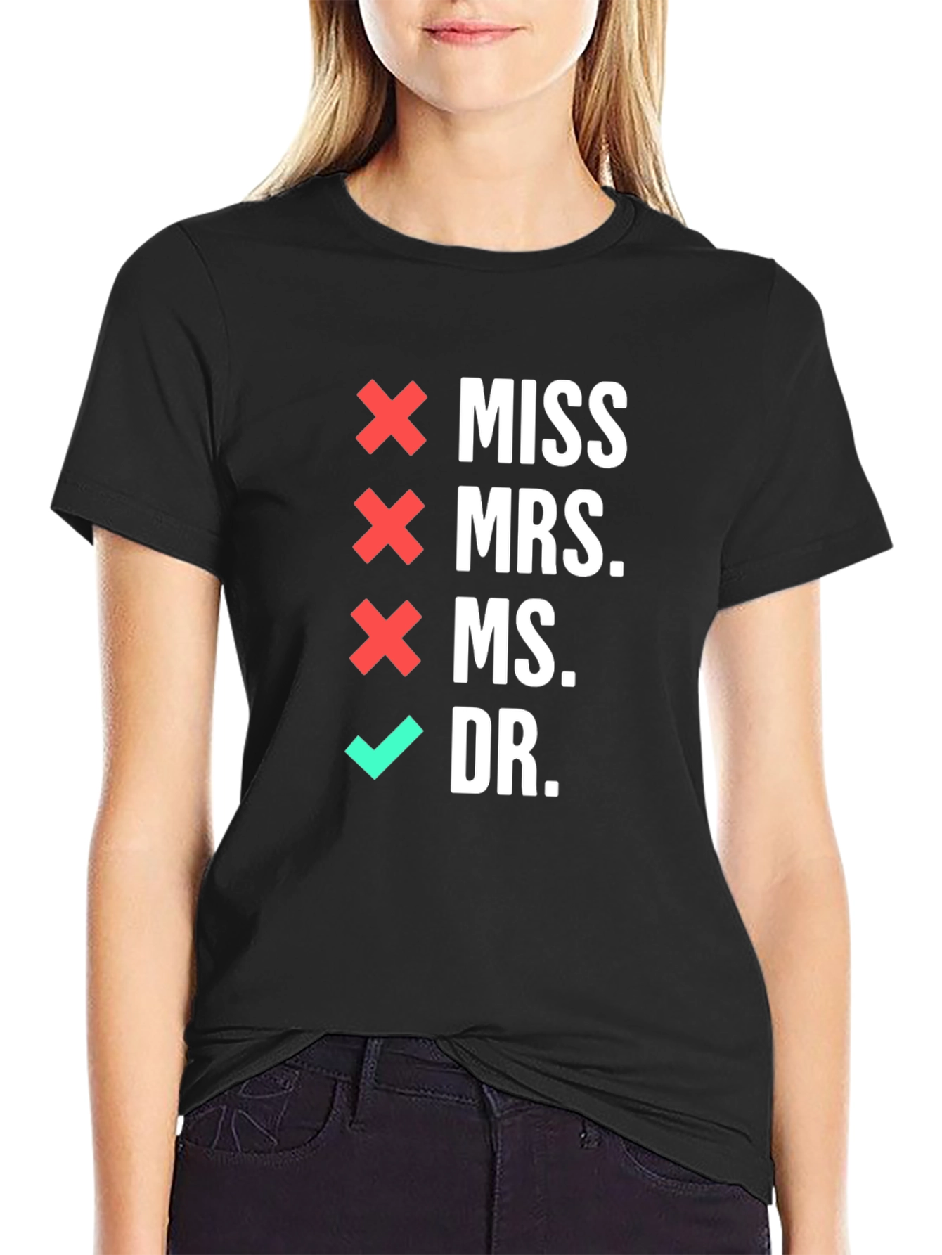 Doctor Title T-Shirt - Novelty Graduate Gift