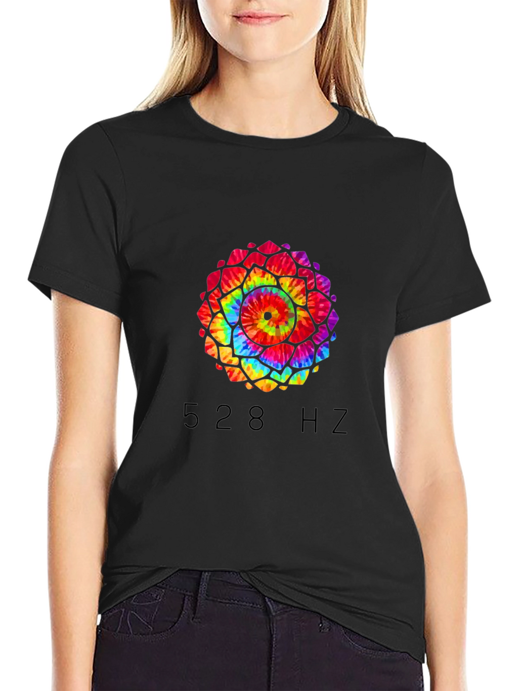 528 Hz Mandala T-Shirt - Positive Vibes