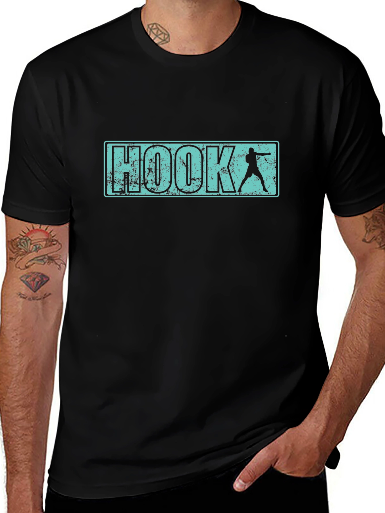 Hook T-Shirt Boxing Tee Sport Shirt