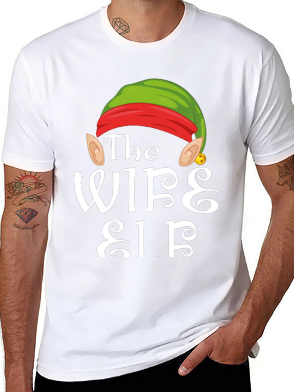 The Wife Elf Christmas T-Shirt