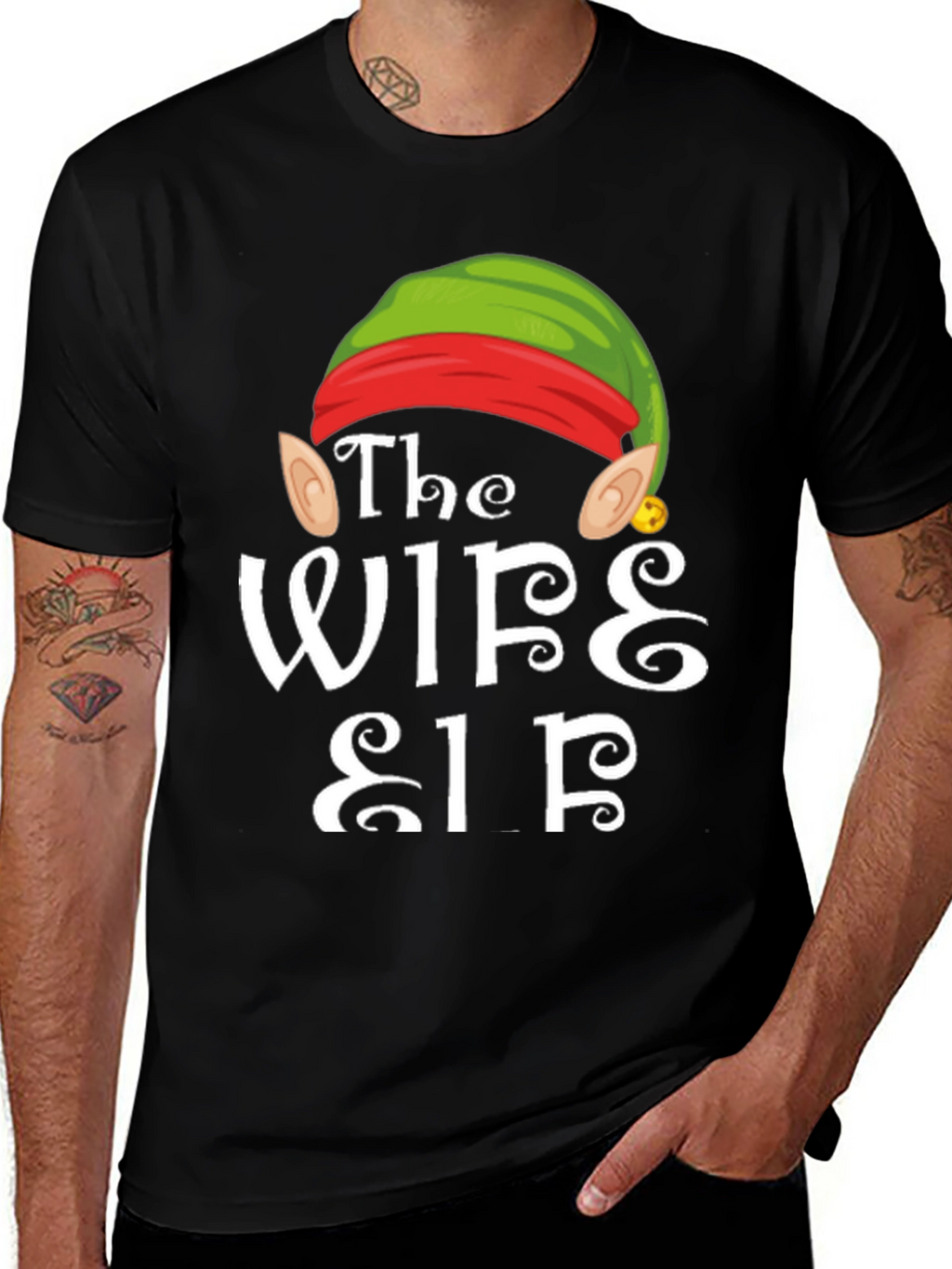 The Wife Elf Christmas T-Shirt