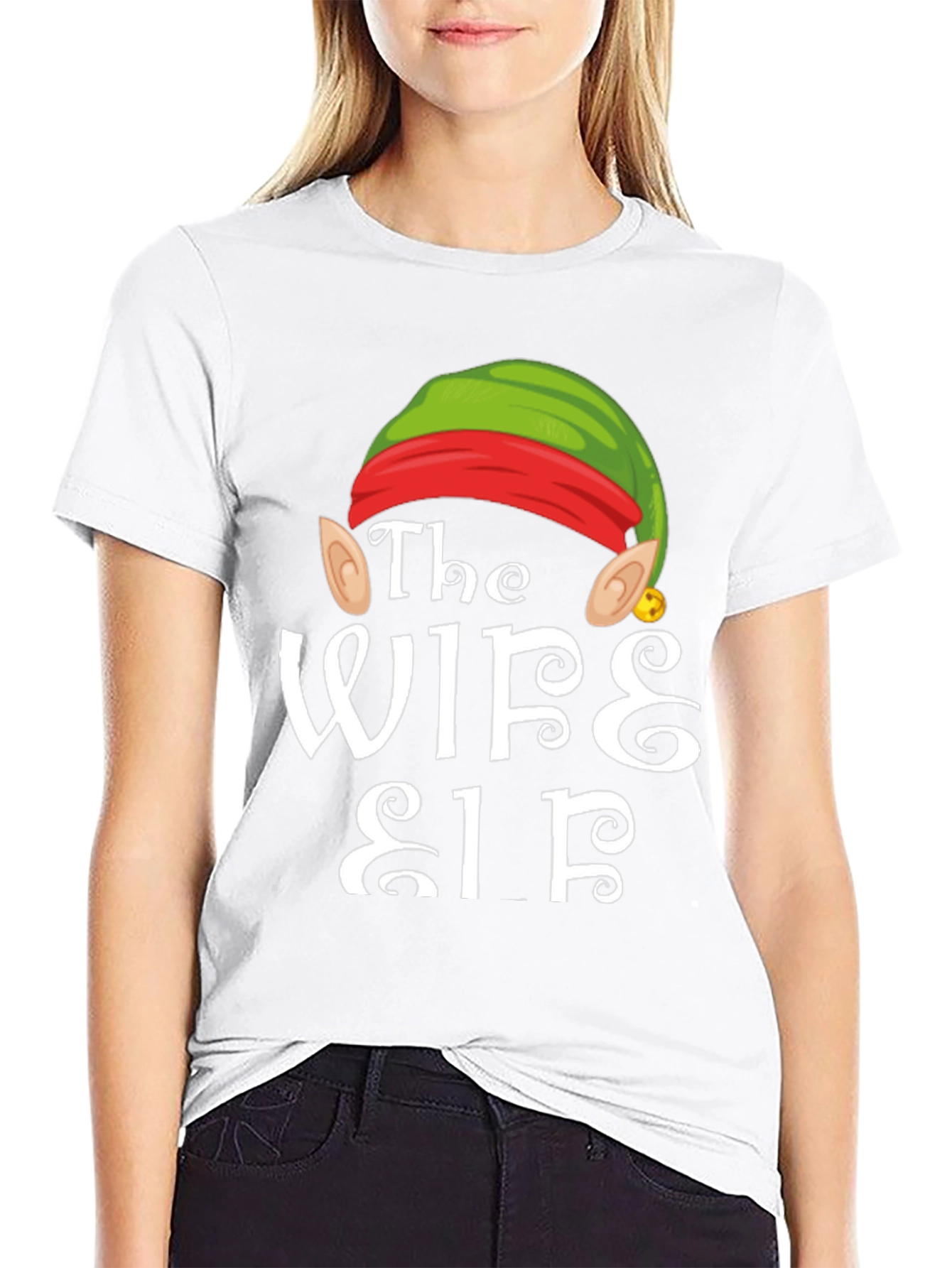 The Wife Elf Christmas T-Shirt