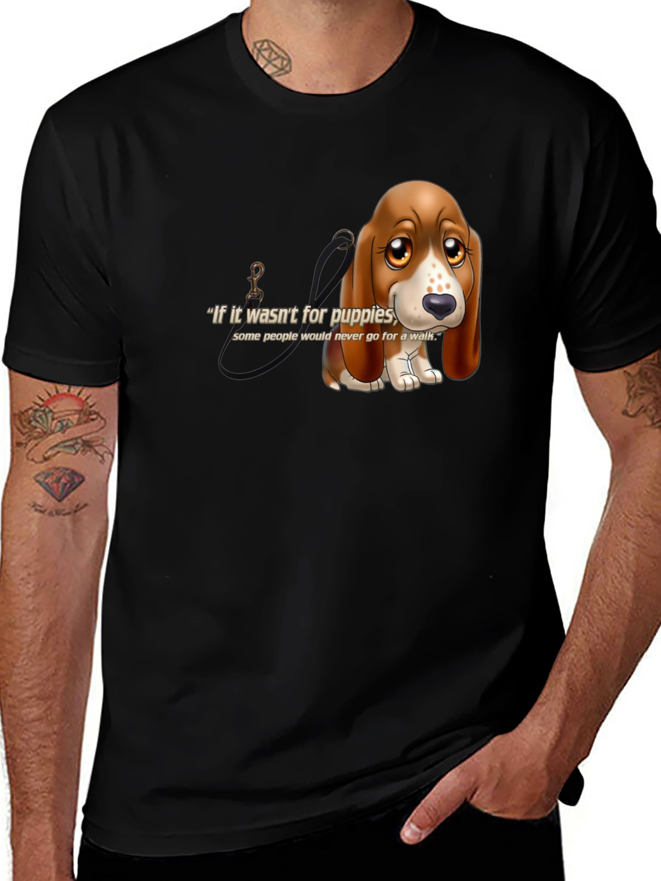 Puppy Love T-Shirt - If it wasnt for puppies