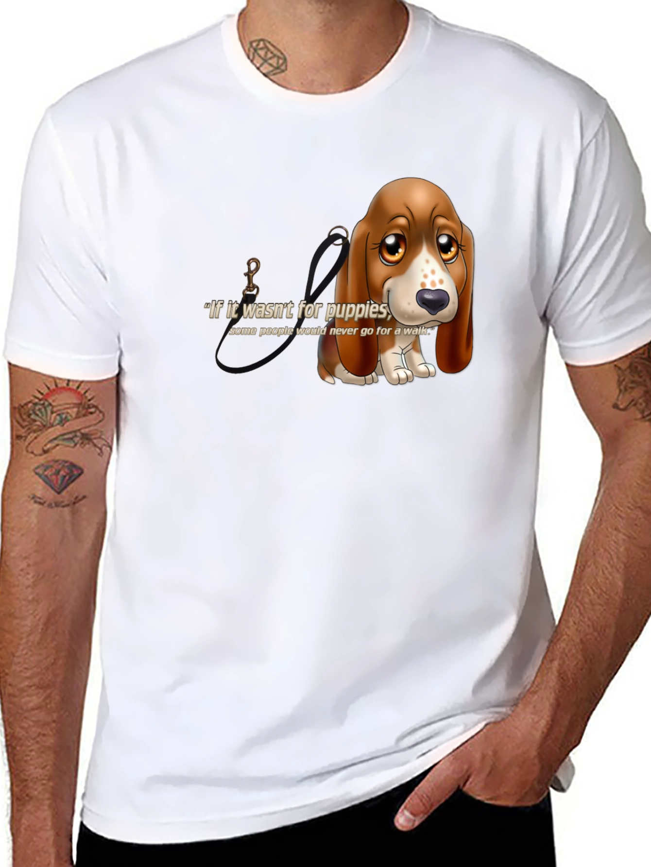 Puppy Love T-Shirt - If it wasnt for puppies