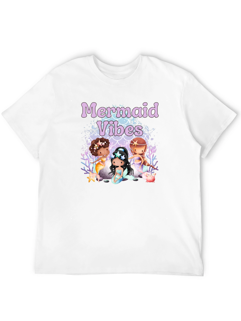 Mermaid Vibes Graphic T-Shirt
