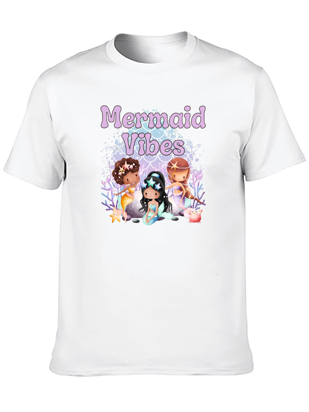 Mermaid Vibes Graphic T-Shirt