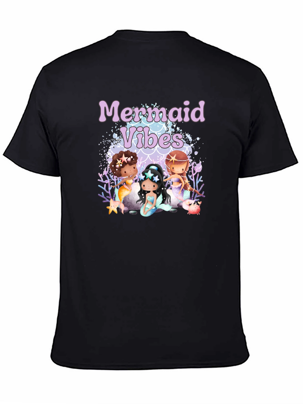 Mermaid Vibes Graphic T-Shirt
