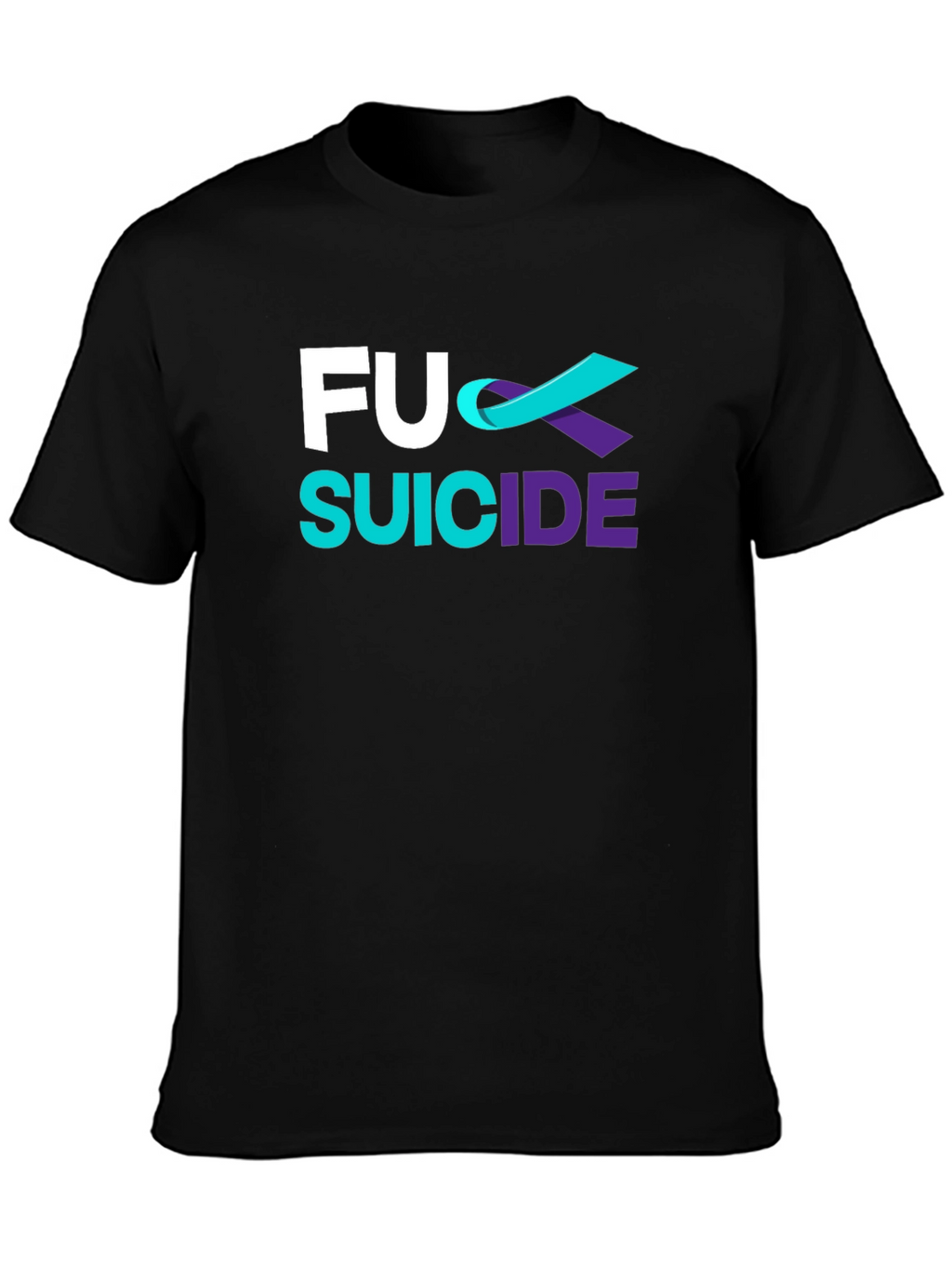 T-Shirt: F Su***de Graphic Print Tee